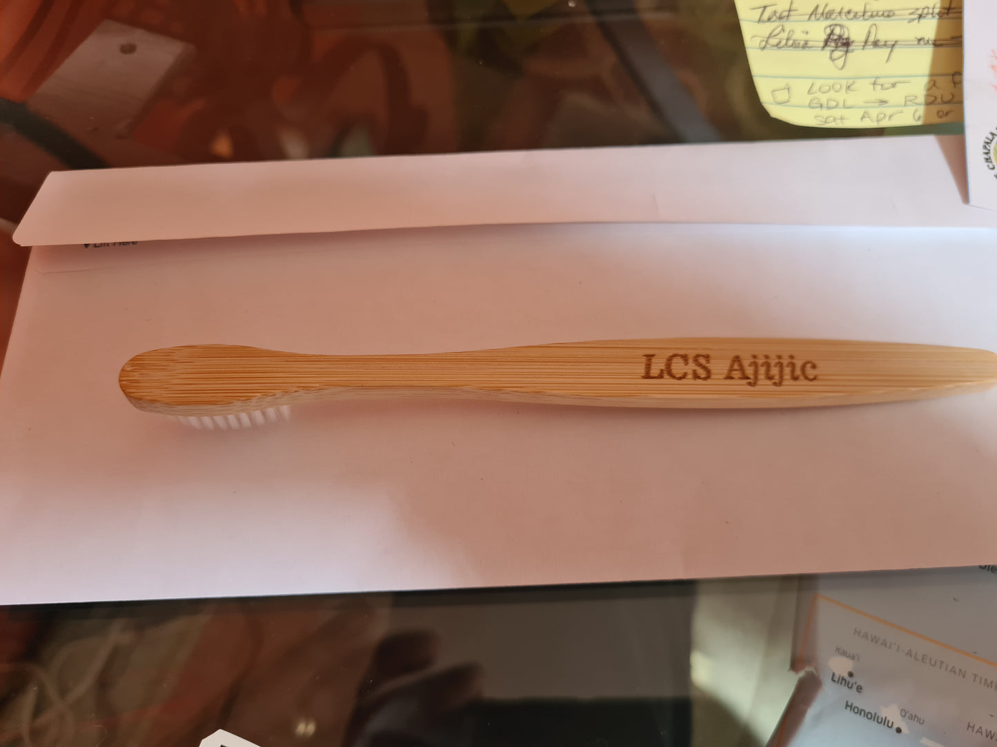 Specially Engraved Bamboo Toothbrushes with Custom Designs